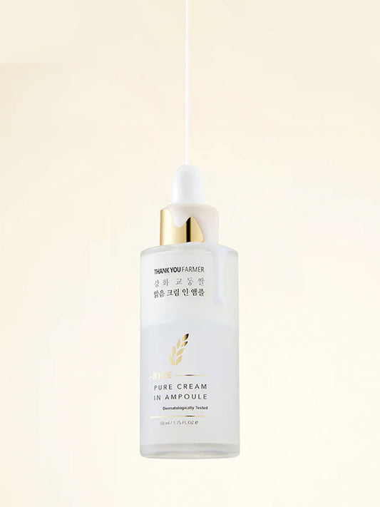 Thank You Farmer Rice Pure Cream In Ampoule (50ml)