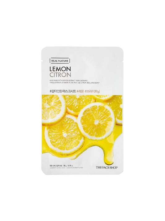 The Face Shop Real Nature Lemon Masksheet
