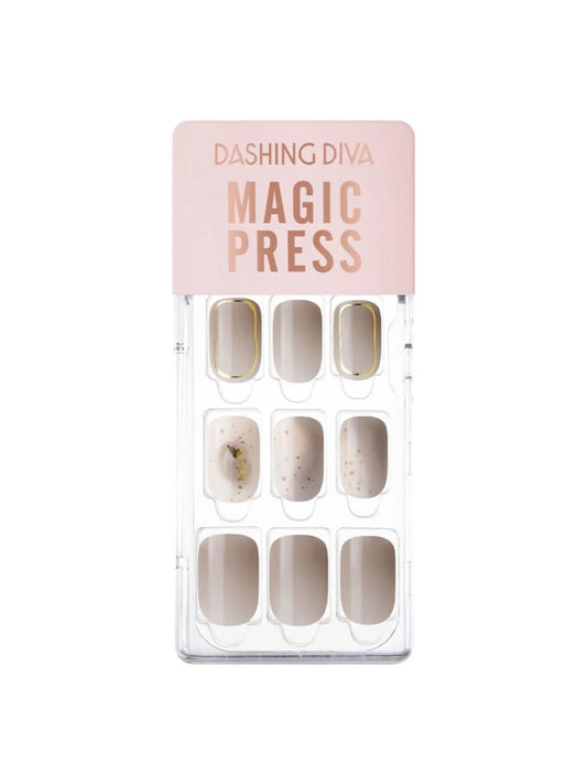 DASHING DIVA MAGICPRESS Sheer Gray