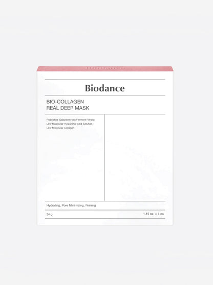 [Biodance] Bio Collagen-Real Deep Mask 1Box (34g*4ea)