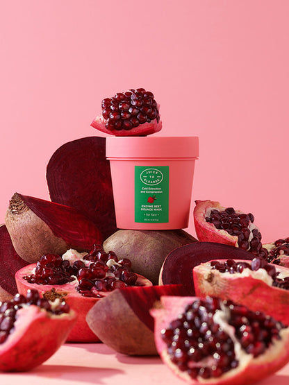 Juice to Cleanse Enzyme Beet Bounce Mask