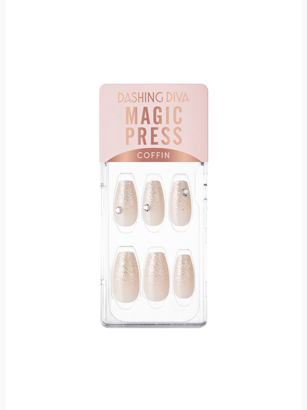 DASHING DIVA MAGICPRESS Crystal Champagne