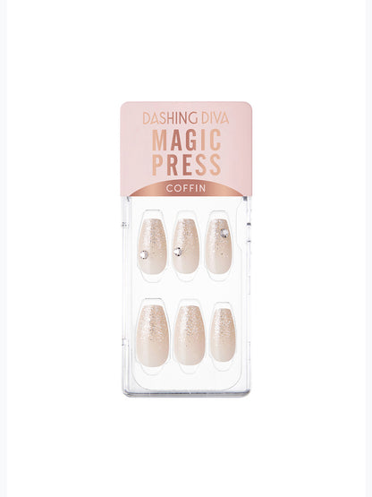 DASHING DIVA MAGICPRESS Crystal Champagne