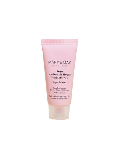 Mary&May Rose Hyaluronic Hydra Washoff Pack 30gm