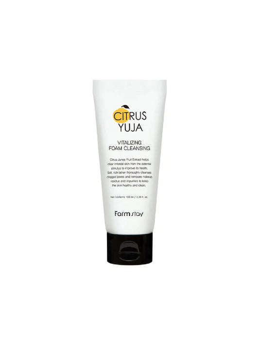 FARMSTAY CITRUS YUJA VITALIZIN FOAM CLEANSER 100 ML