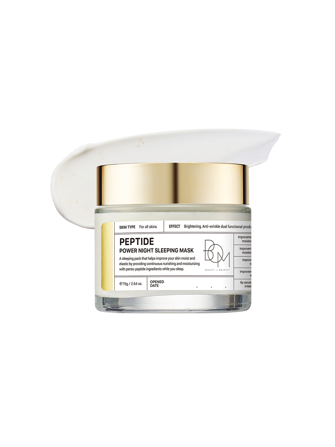 B.O.M PEPTIDE POWER NIGHT SLEEPING MASK
