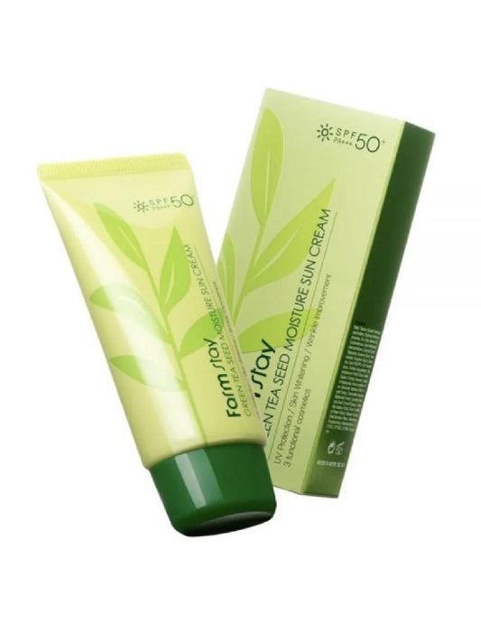 FARMSTAY Green Tea Seed Moisture Sun Cream 70 g