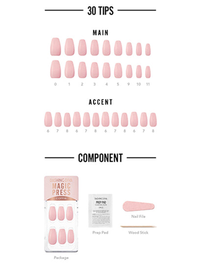 DASHING DIVA MAGICPRESS Pink Cream