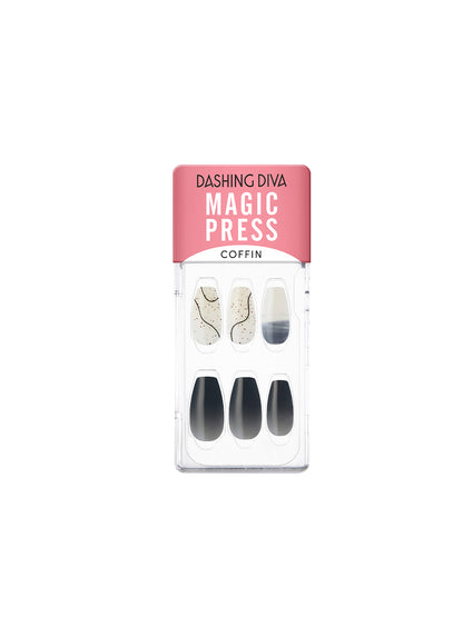 DASHING DIVA Magic Press Coffin Mani City Night
