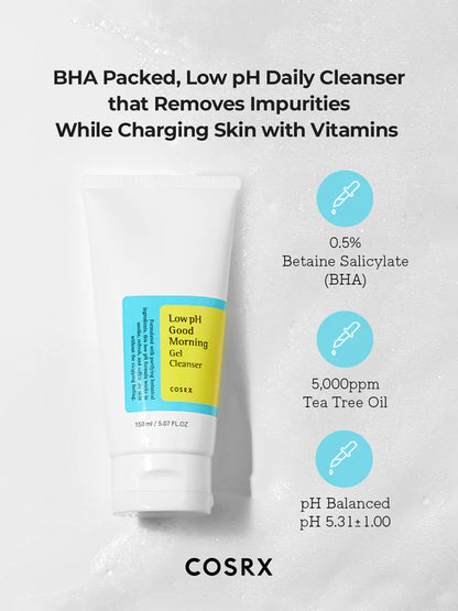 COSRX Low pH Good Morning Gel Cleanser 150 ml