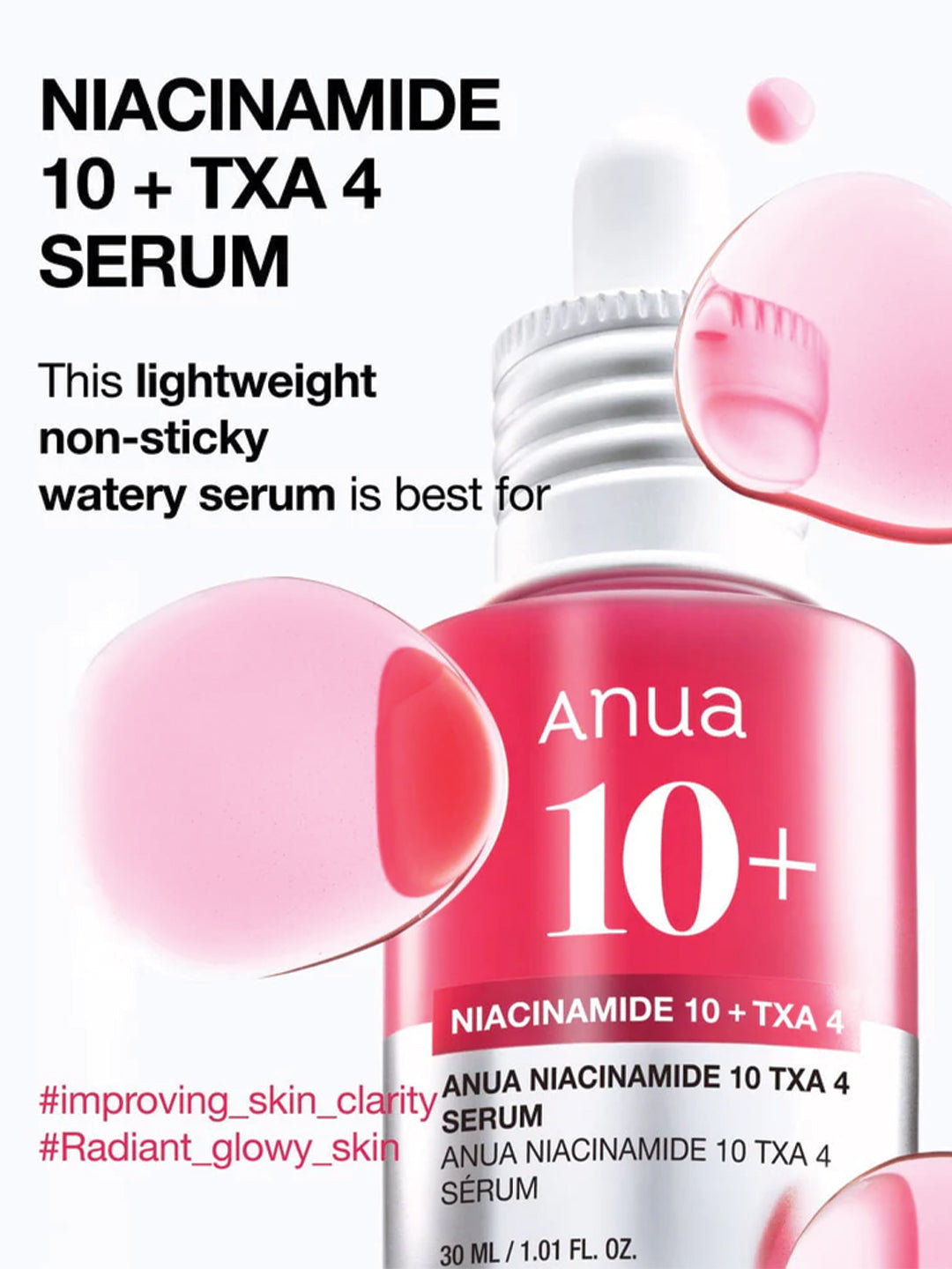 Anua NIACINAMIDE 10%+TXA 4% Serum