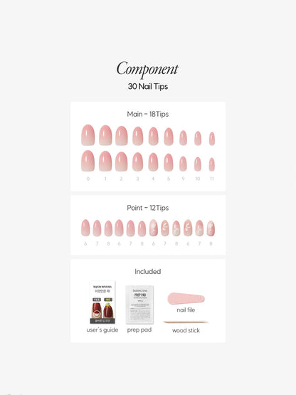 DASHING DIVA MAGICPRESS Pink Floral