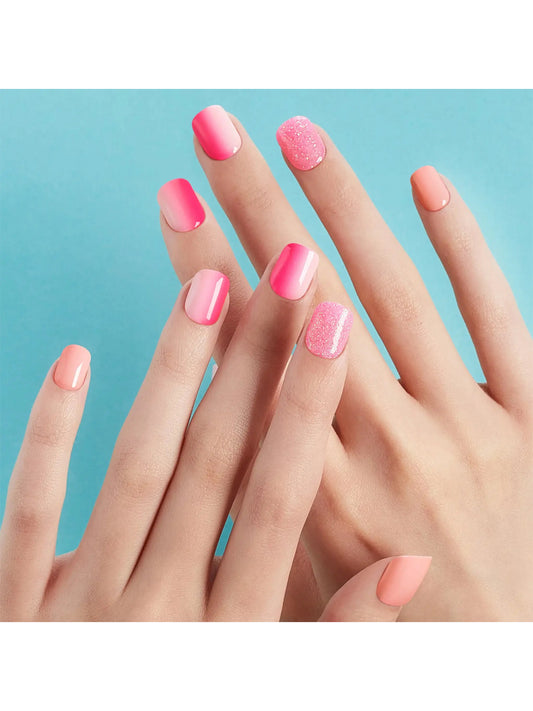 DASHING DIVA MAGICPRESS Pink Sparkle