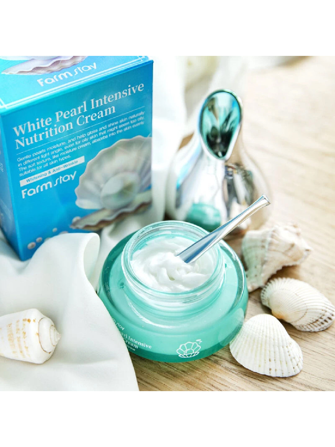 FARMSTAY White Pearl Intensive Nutrition Cream 50 g