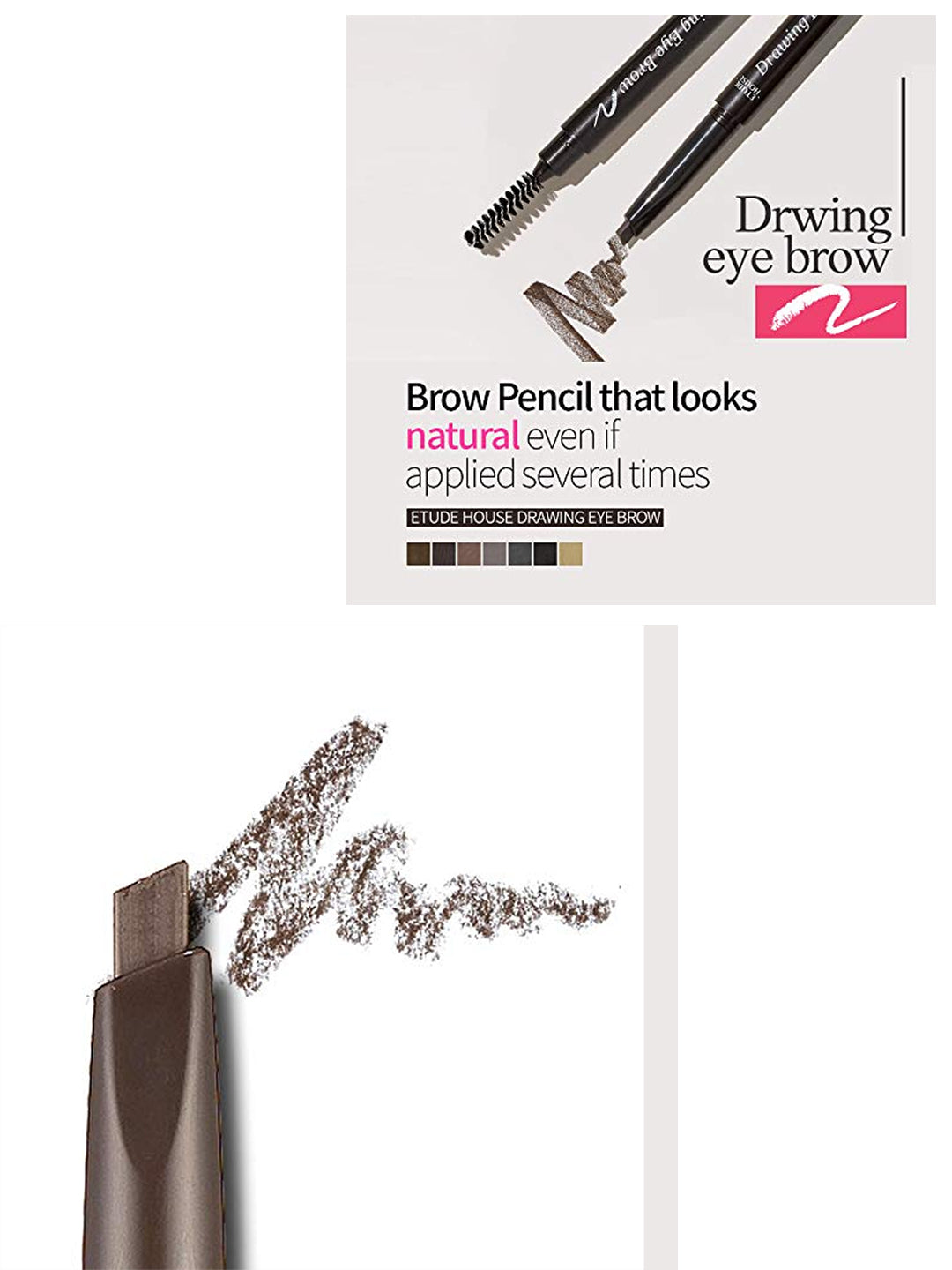ETUDE Drawing Eyebrow 02  Gray Brown