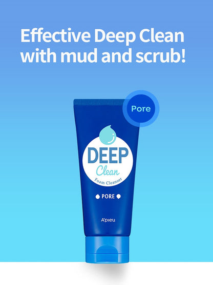 A'PIEU DEEP CLEAN FOAM CLEANSER [PORE](130ml)