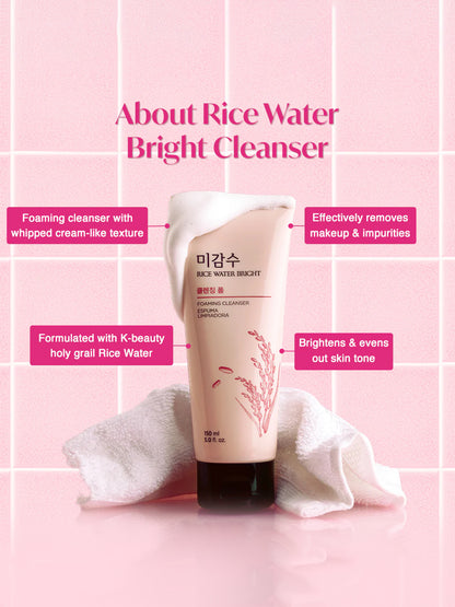 The Face Shop Rice Water Bright Cleansing Foam 150ml