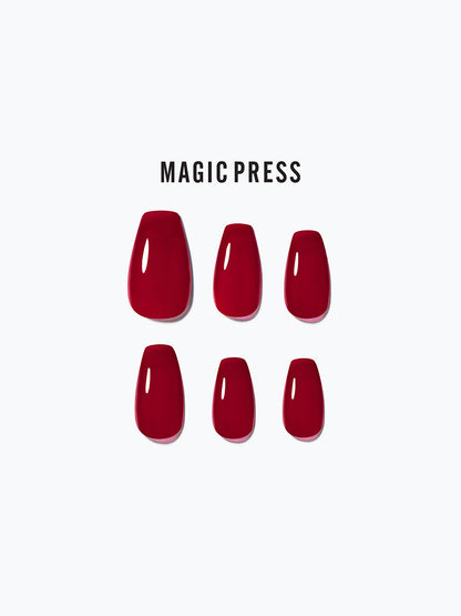 DASHING DIVA MAGICPRESS Burgundy (Coffin)