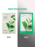 Innisfree Squeeze Energy Sheet Mask - Essence Type - Green Tea