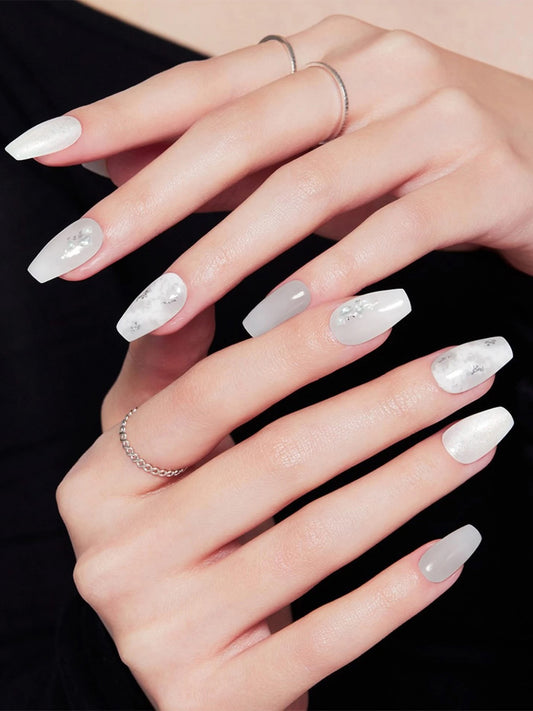 DASHING DIVA MAGICPRESS Greyish Marble