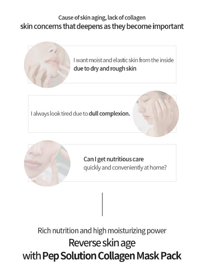 WHA'YUNSUL Pepsolution Collagen Mask Pack