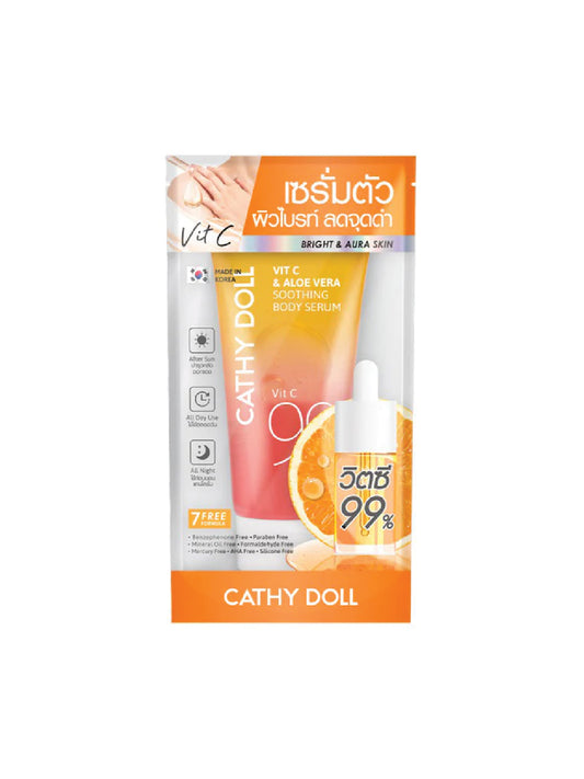 CATHY DOLL VIT C ALOEVERA SOOTHING CLEANSING BODY SERUM 175 GM