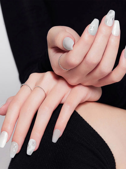 DASHING DIVA MAGICPRESS Greyish Marble