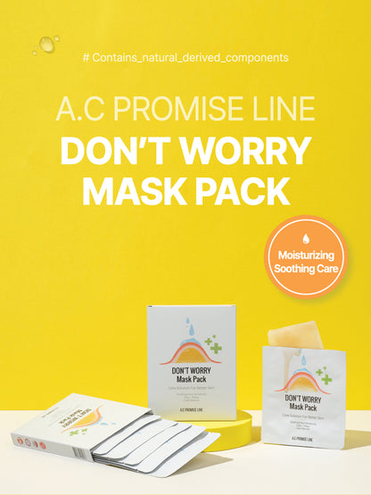 A.C PROMISE LINE Don't Worry Mask Pack