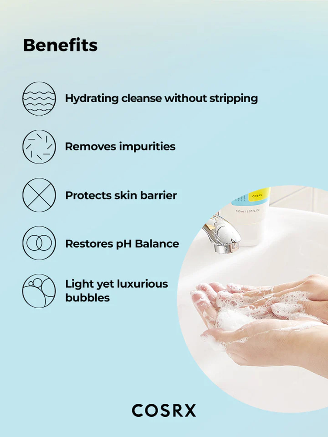 COSRX Low pH Good Morning Gel Cleanser 150 ml