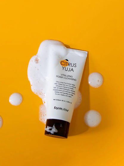 FARMSTAY CITRUS YUJA VITALIZIN FOAM CLEANSER 100 ML