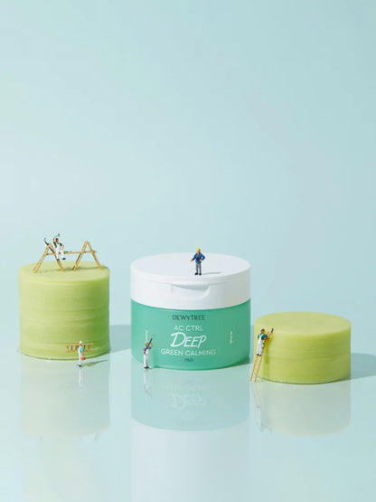 Dewytree AC Ctrl Deep Green Calming Pad (60 pcs)