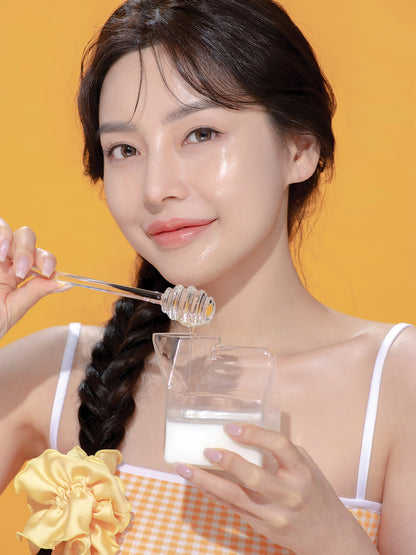 B.O.M HONEY AND MILK VITAMIN MASK - brightening