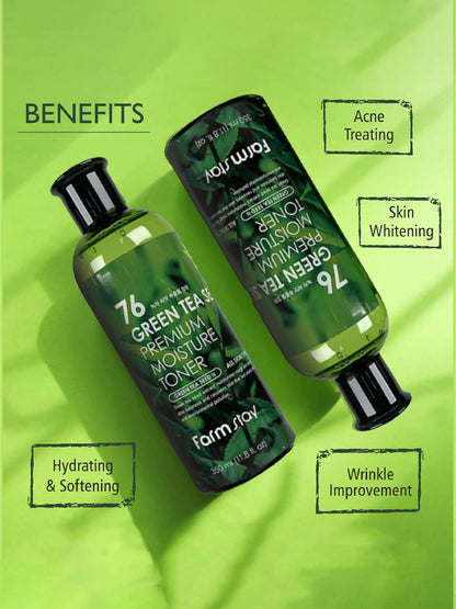 FARMSTAY 76 Green Tea Seed Premium Moisture Toner