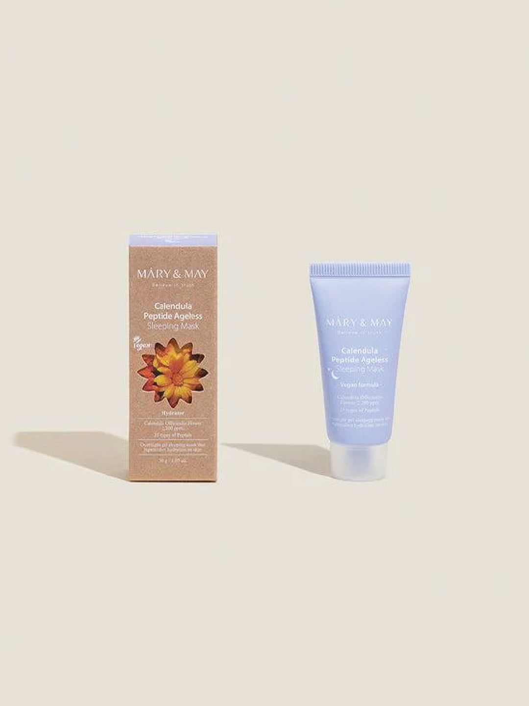 Mary&May Calendula Peptide Ageless Sleeping mask 30gm
