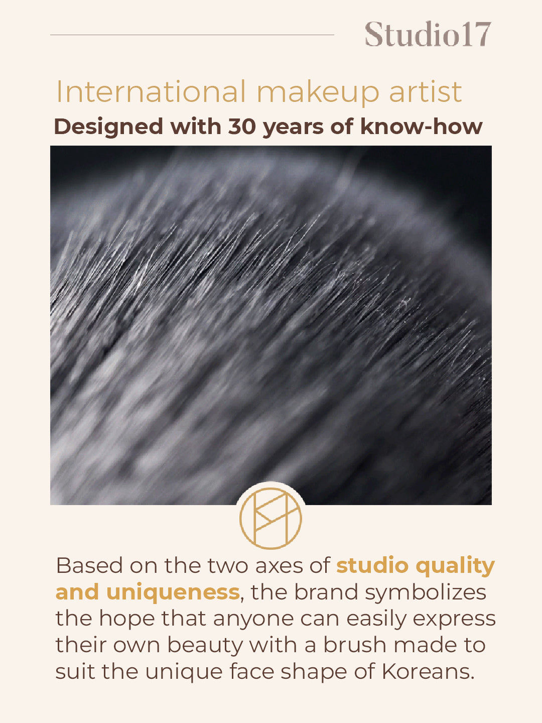 Studio 17 Portable lip brush 211 flat