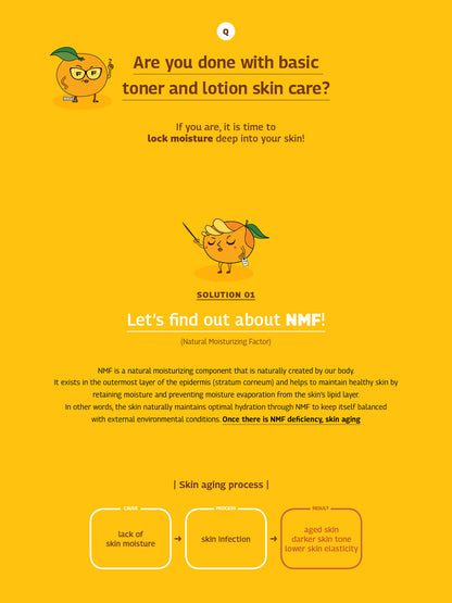 QyoQyo Tangerine Bright+Moist Gel Cream 85 ml