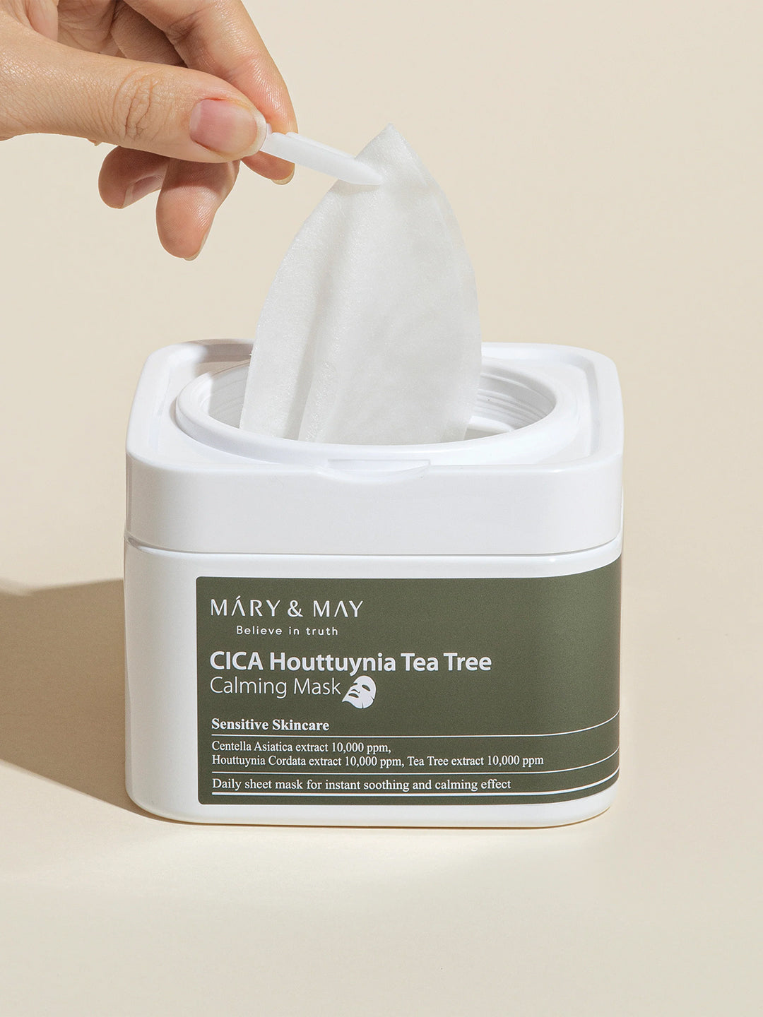 Mary&May Cica Houttuynia Tea Tree Calming Mask 30EA