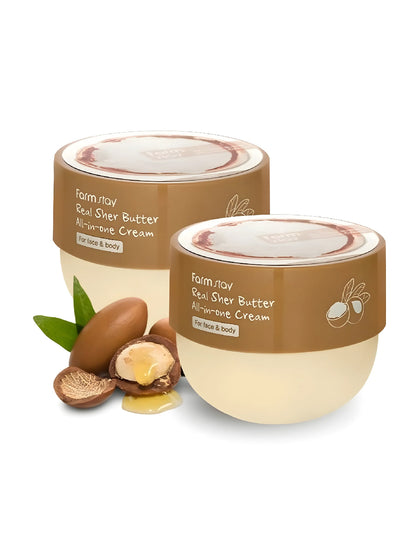 FARMSTAY Real Shea Butter All in One Cream 300 ml