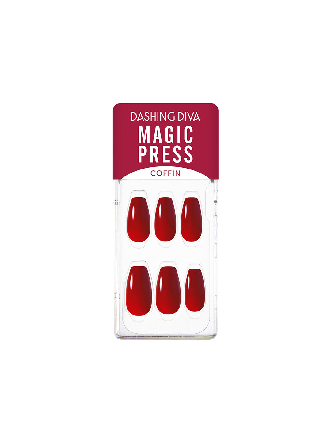 DASHING DIVA MAGICPRESS Burgundy (Coffin)