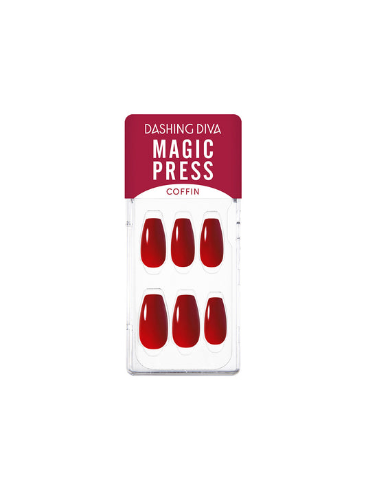 DASHING DIVA MAGICPRESS Burgundy (Coffin)
