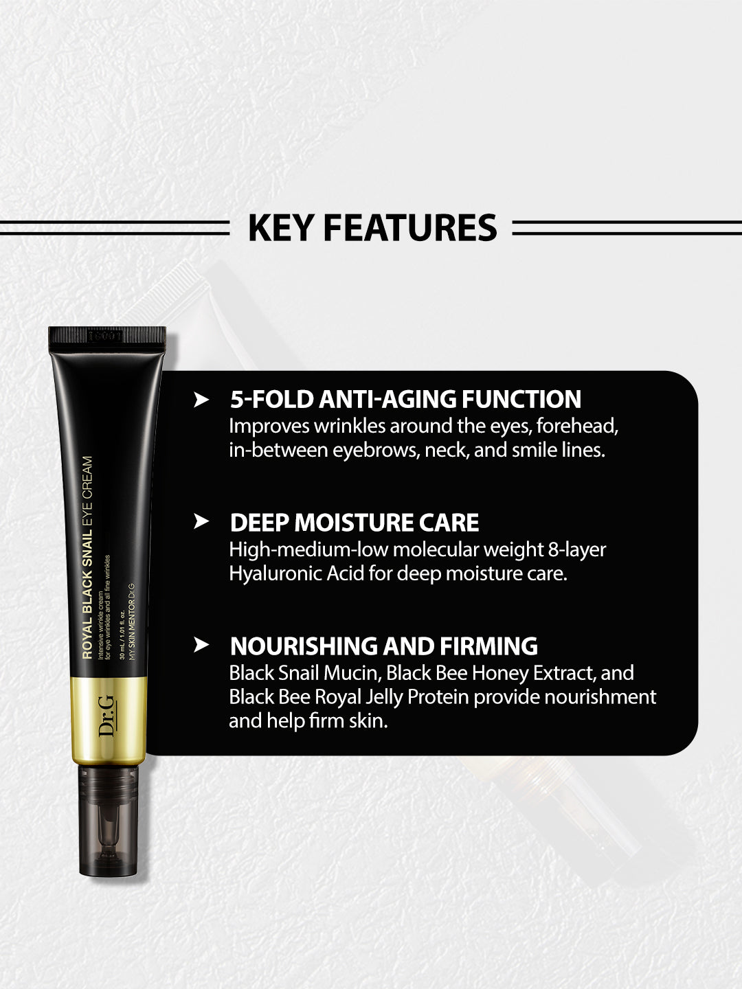 DR.G Royal Black Snail Eye Cream – view 2