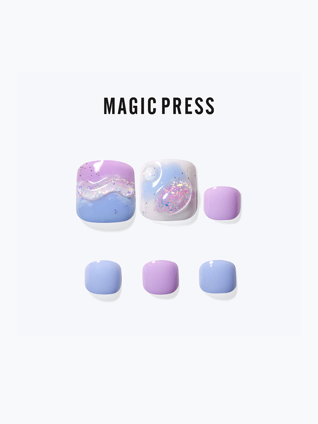 DASHING DIVA MAGICPRESS Purple Fantasy