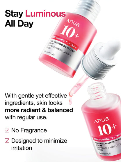 Anua NIACINAMIDE 10%+TXA 4% Serum