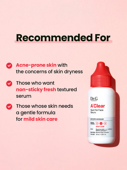 Dr.G A' Clear Spot For Face Serum 45 ML
