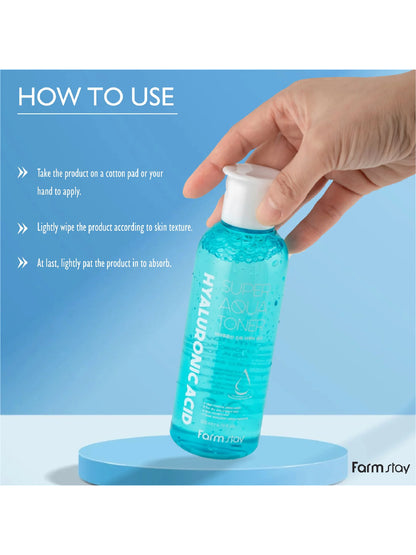 FARMSTAY Hyaluronic Acid Super Aqua Toner 200 ml