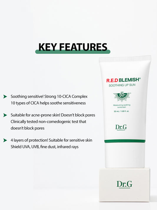 DR.G R.E.D BLEMISH SOOTHING UP SUN 50ml