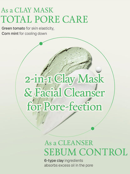 Fully Green tomato Claymask Cleanser 120 ml