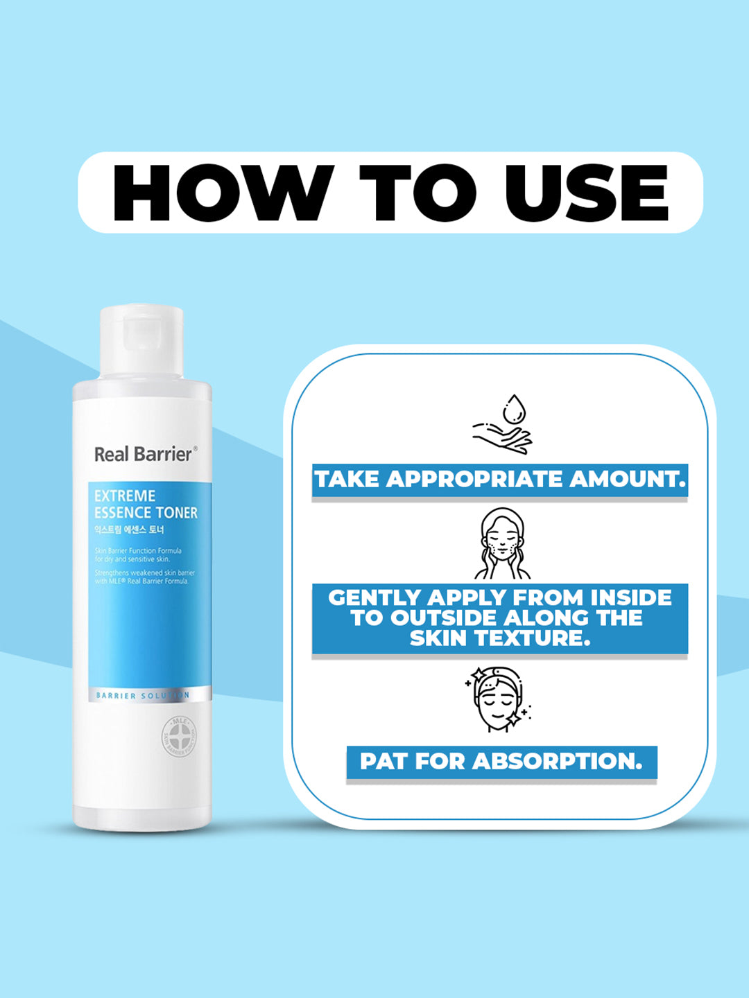 Real Barrier Extreme Essence Toner 190ml