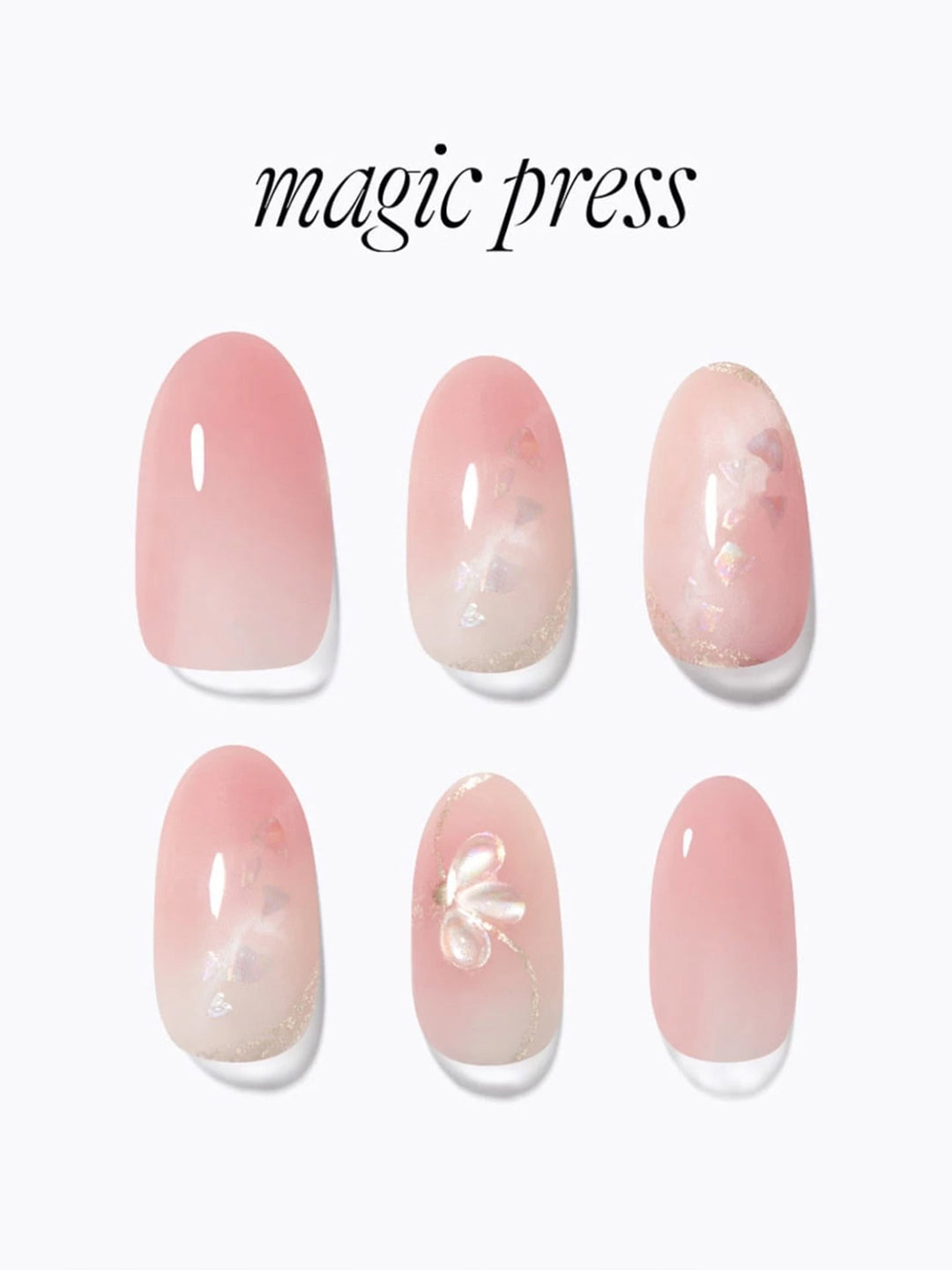 DASHING DIVA MAGICPRESS Pink Floral