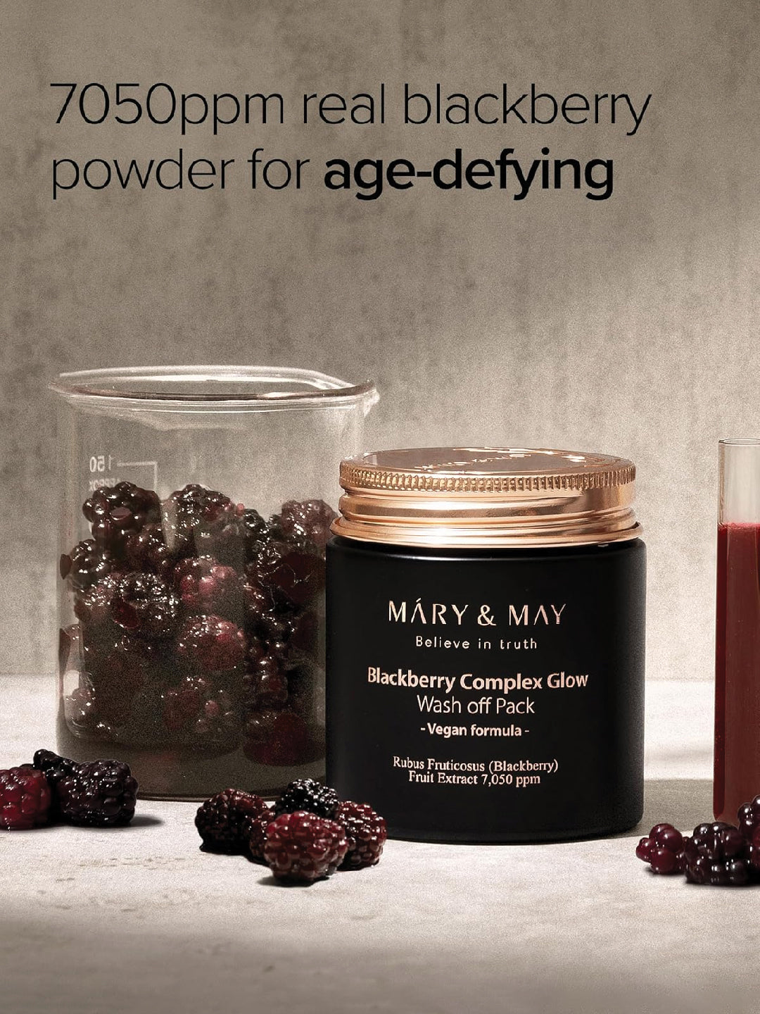 Mary&May Blackberry complex Glow Washoff Pack 125g